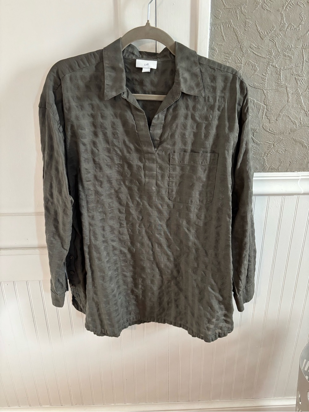 J. Jill Olive Green Tunic